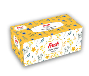 FRESH TISSUE FACIAL 150PCS*2PLY=300 SHEETS
